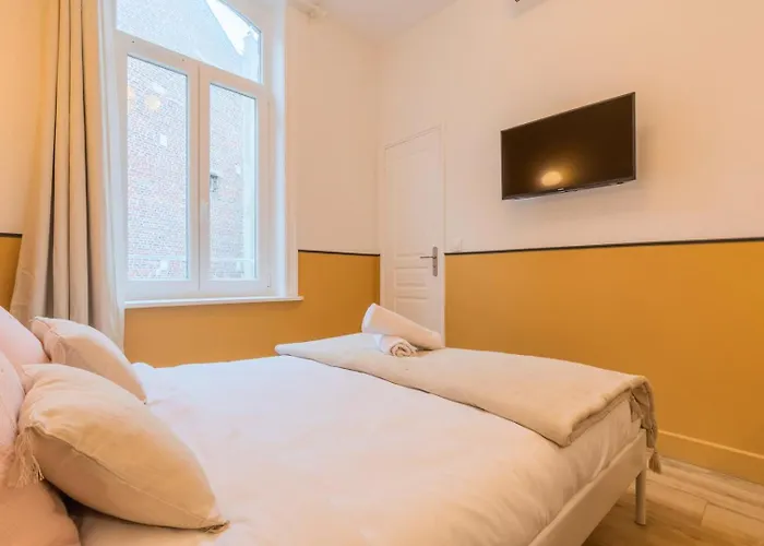 5-bedroom House In The Centre Of Lille. Affittacamere 4*